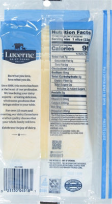 Lucerne Cheese Natural Sliced Aged Swiss - 8 Oz - Image 5