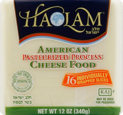 Haolam American Cheese Singles White - 12 Oz - Image 2
