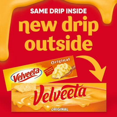 Velveeta Original Pasteurized Recipe Cheese Product Block Classic Size - 32 Oz - Image 6