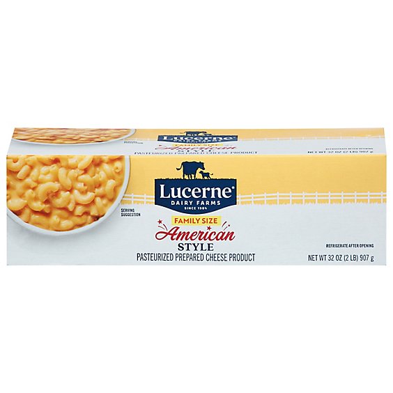 Lucerne Cheese Product American Style Smooth Melting - 32 Oz