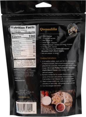 Les Petites Fermieres Cheese Shredded Chefs Pizza Blend - 8 Oz - Image 5