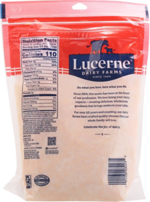 Lucerne Cheese Finely Shredded Mexican Four Cheese Blend - 16 Oz - Image 7