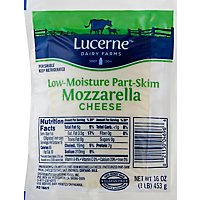 Lucerne Cheese Low-Moisture Part-Skim Mozzarella - 16 Oz - Image 2