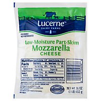 Lucerne Cheese Low-Moisture Part-Skim Mozzarella - 16 Oz - Image 1