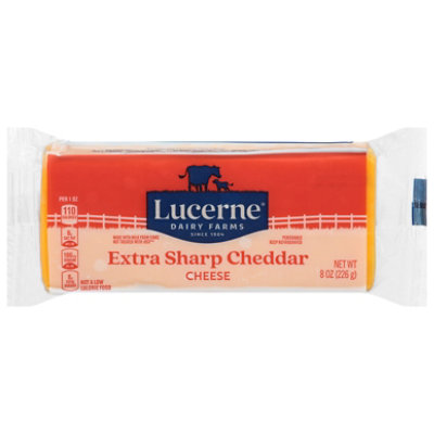 Lucerne Cheese Extra Sharp Cheddar - 8 Oz - Image 2