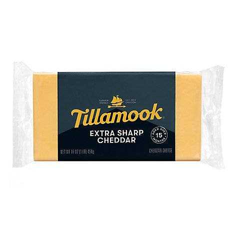 Tillamook Special Reserve Extra Sharp Cheddar Cheese - 1 Lb