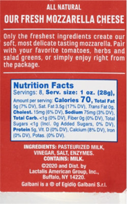 Galbani Mozzarella Cheese - 8 Oz - Image 6