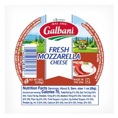 Galbani Mozzarella Cheese - 8 Oz - Image 3