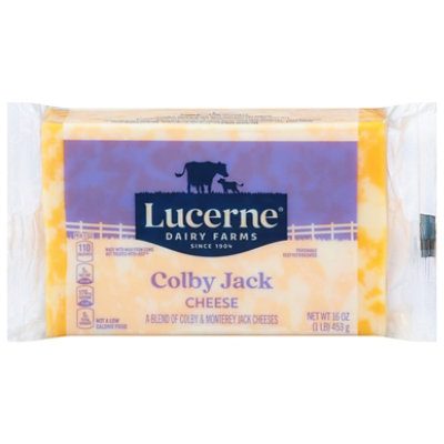 Lucerne Cheese Natural Colby Jack - 16 Oz - Image 2