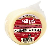 Millers Cheese Mozzarella Cheese - 16 Oz