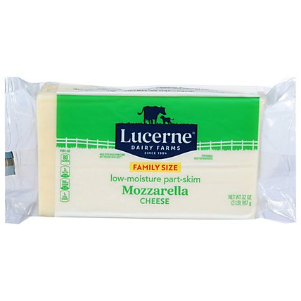 Lucerne Cheese Low-Moisture Mozzarella Part-Skim - 32 Oz - Image 3