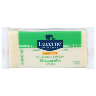 Lucerne Cheese Low-Moisture Mozzarella Part-Skim - 32 Oz - Image 2