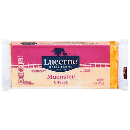Lucerne Cheese Muenster - 8 Oz - Image 2