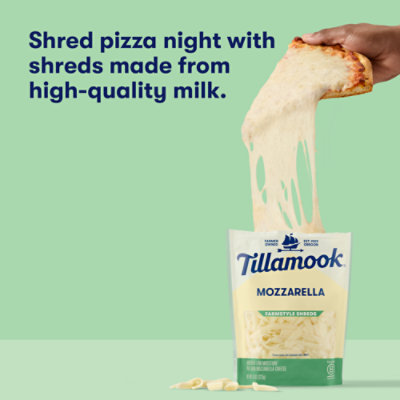 Tillamook Farmstyle Thick Cut Mozzarella Shredded Cheese - 8 Oz - Image 5