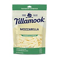 Tillamook Farmstyle Thick Cut Mozzarella Shredded Cheese - 8 Oz - Image 1