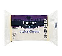 Lucerne Cheese Natural Swiss - 16 Oz