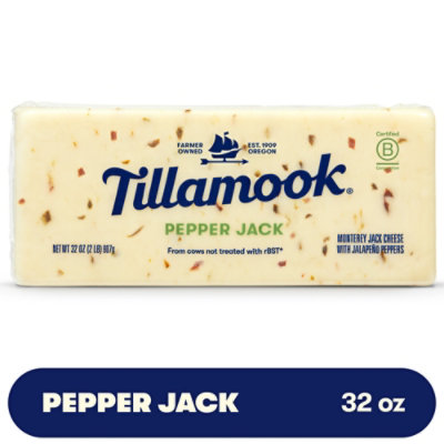 Tillamook Pepper Jack Cheese Block - 2 Lb - Image 1