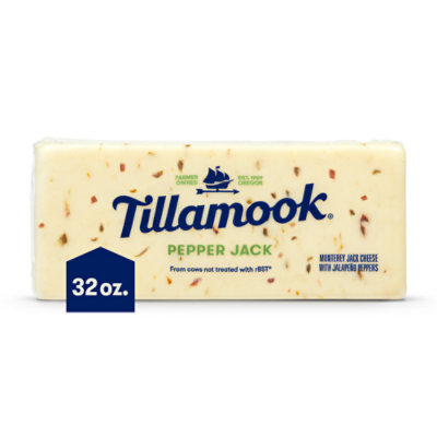 Tillamook Cheese Pepper Jack 32 Oz Vons