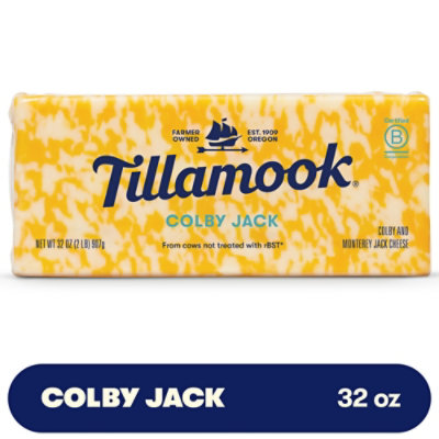 Tillamook Colby Jack Cheese Block - 2 Lb - Image 1