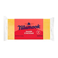Tillamook Sharp Cheddar Cheese Block - 1 Lb - Image 1