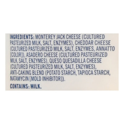 Lucerne Cheese Finely Shredded Mexican Style 4 Cheese Blend - 32 Oz ...