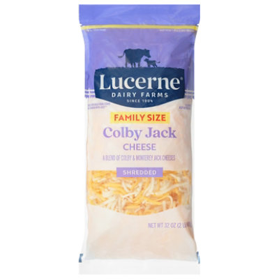 Lucerne Cheese Shredded Colby Jack - 32 Oz