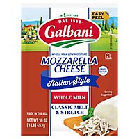 Galbani Whole Milk Mozzarella Cheese - 16 Oz - Image 3