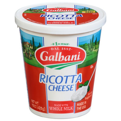 Galbani Cheese Ricotta With Whole Milk - 15 Oz - Image 3