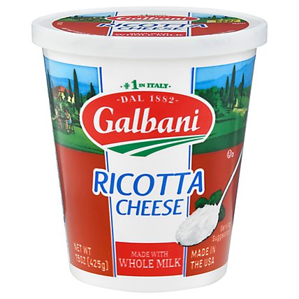 Galbani Cheese Ricotta With Whole Milk - 15 Oz - Image 2