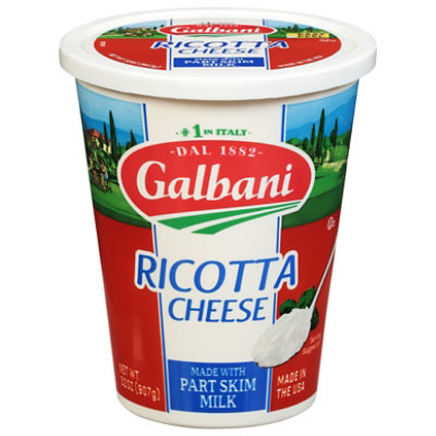 Galbani Cheese Ricotta With Part Skim Milk - 32 Oz