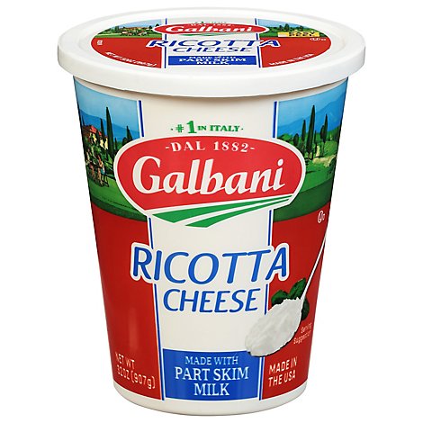 Galbani Cheese Ricotta With Part Skim Milk - 32 Oz