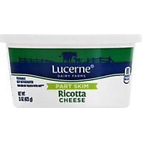 Lucerne Cheese Natural Ricotta Part Skim - 15 Oz - Image 2