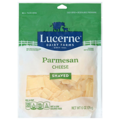 Lucerne Cheese Parmesan Shaved - 6 Oz