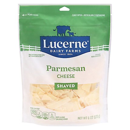 Lucerne Cheese Parmesan Shaved - 6 Oz - Image 1