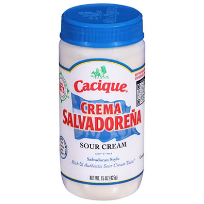 Cacique Salvadornea Crema Salvadoran Style Sour Cream - 15 Fl. Oz. - Image 2