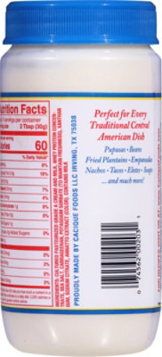 Cacique Salvadornea Crema Salvadoran Style Sour Cream - 15 Fl. Oz. - Image 5