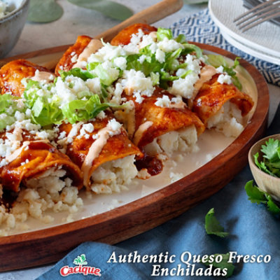 Cacique Ranchero Queso Fresco Part Skim Milk Cheese - 10 Oz - Image 6