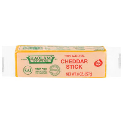 Haolam Cheddar Stick Yellow Cheese - 8 Oz - Image 2