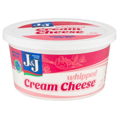 J&J Cream Cheese Whipped - 8 Oz - Image 2