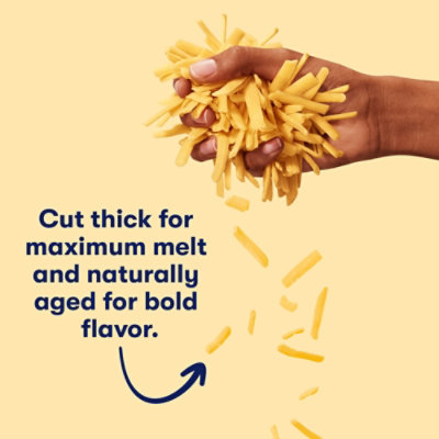 Tillamook Farmstyle Thick Cut Sharp Cheddar Shredded Cheese - 8 Oz - Image 2