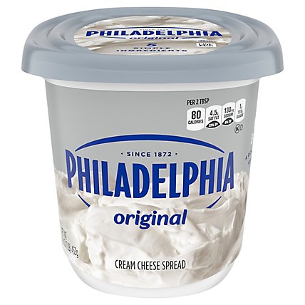 Philadelphia Original Cream Cheese Spread Tub - 16 Oz - Image 5