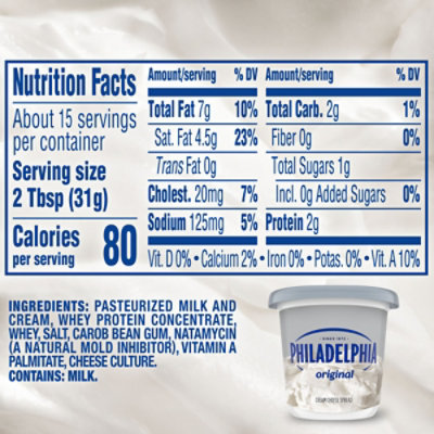 Philadelphia Original Cream Cheese Spread - 16 Oz - Image 6