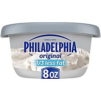 Philadelphia Reduced Fat Cream Cheese Spread with 1/3 Less Fat Tub - 8 Oz - Image 1