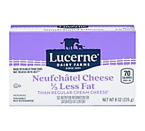 Lucerne Cheese Neufchatel - 8 Oz