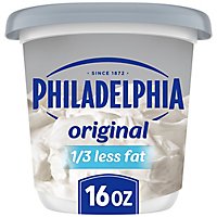 Philadelphia Reduced Fat Cream Cheese Spread with 1/3 Less Fat Tub - 16 Oz - Image 4