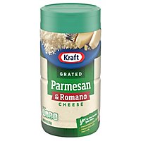 Kraft Cheese Grated Parmesan Romano - 8 Oz - Image 1
