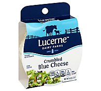 Lucerne Cheese Crumbled Blue - 4 Oz