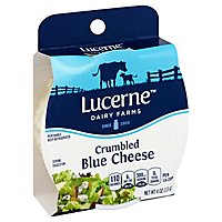 Lucerne Cheese Crumbled Blue - 4 Oz - Image 1