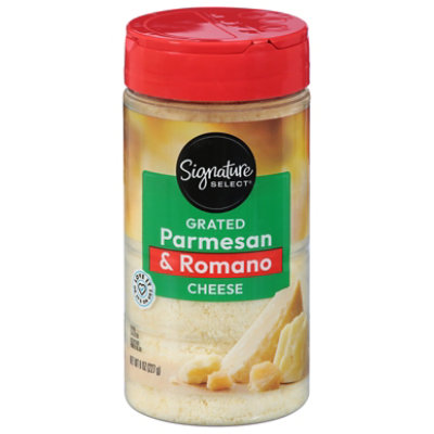 Signature SELECT Cheese  Grated Parmesan & Romano - 8 Oz - Image 3