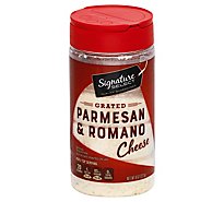 Signature SELECT Cheese  Grated Parmesan & Romano - 8 Oz